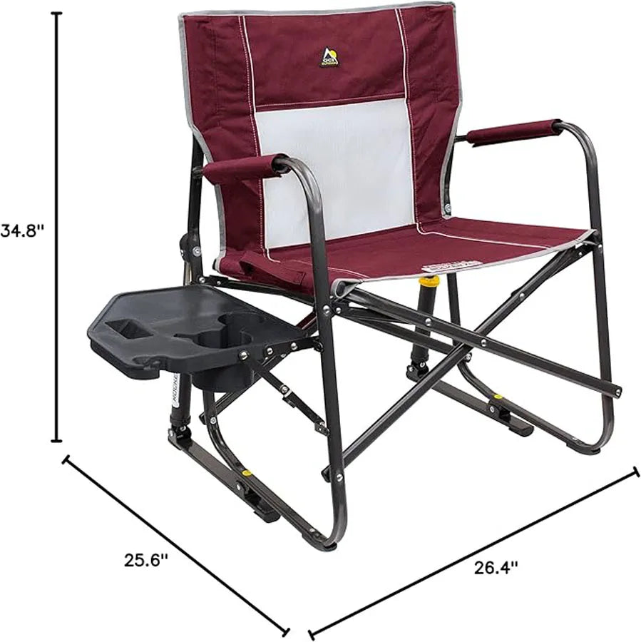 Outdoor Freestyle Rocker w/ Side Table