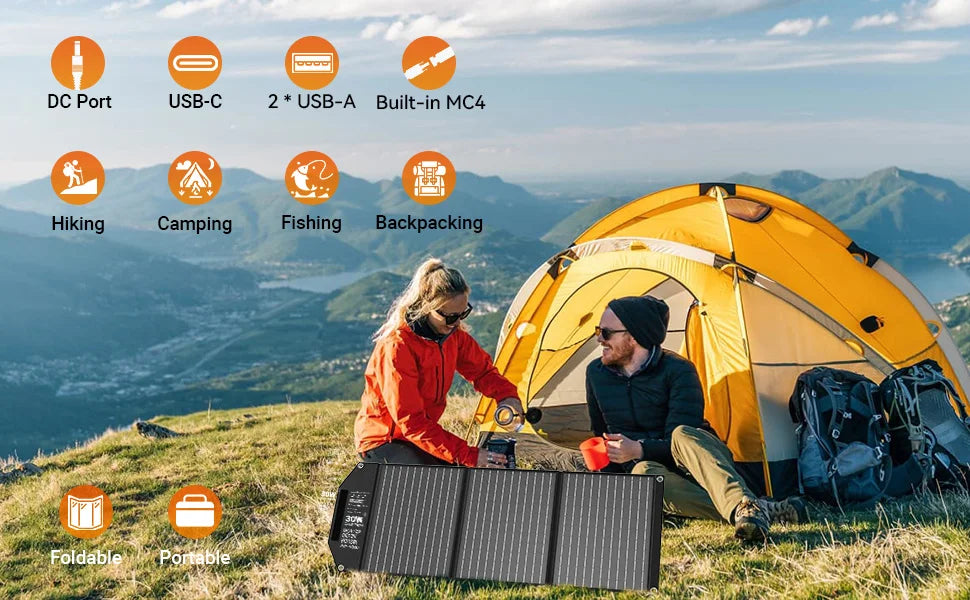 30W Travel-Ready Solar Charger