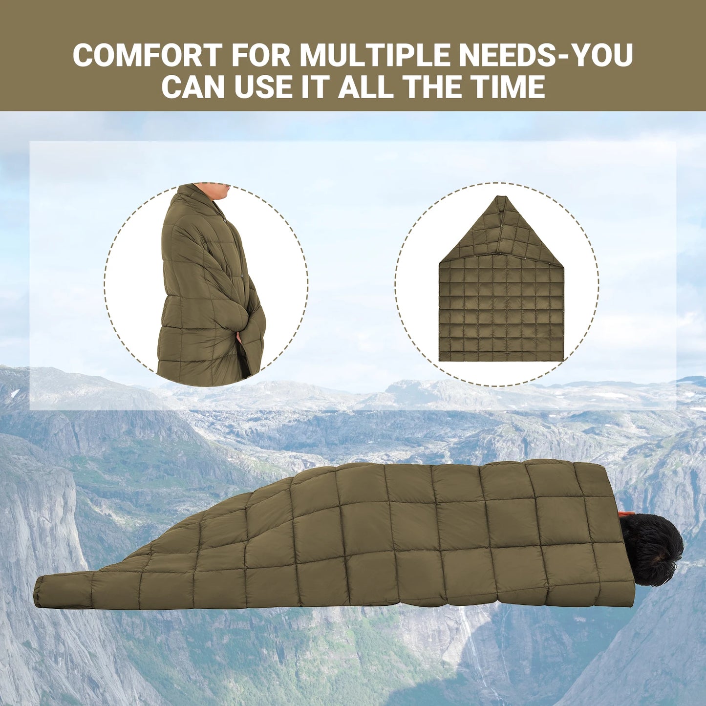 King Camp Blanket For Camping