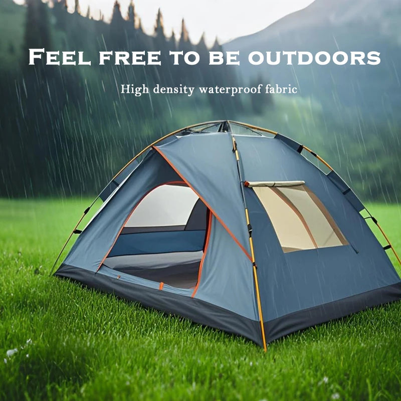 Lightweight Family Tent with Mesh Screen