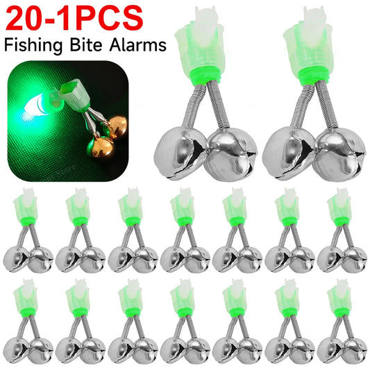 20-1PCS Fish Bite Bells Alarm