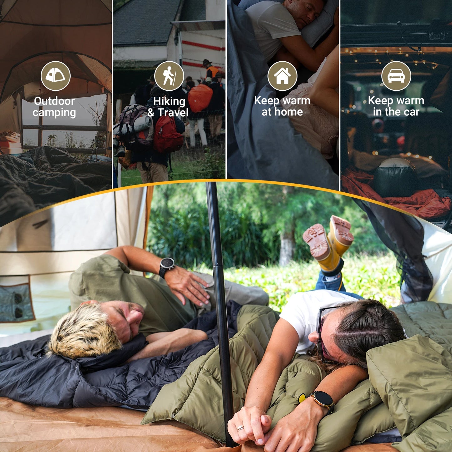 King Camp Blanket For Camping