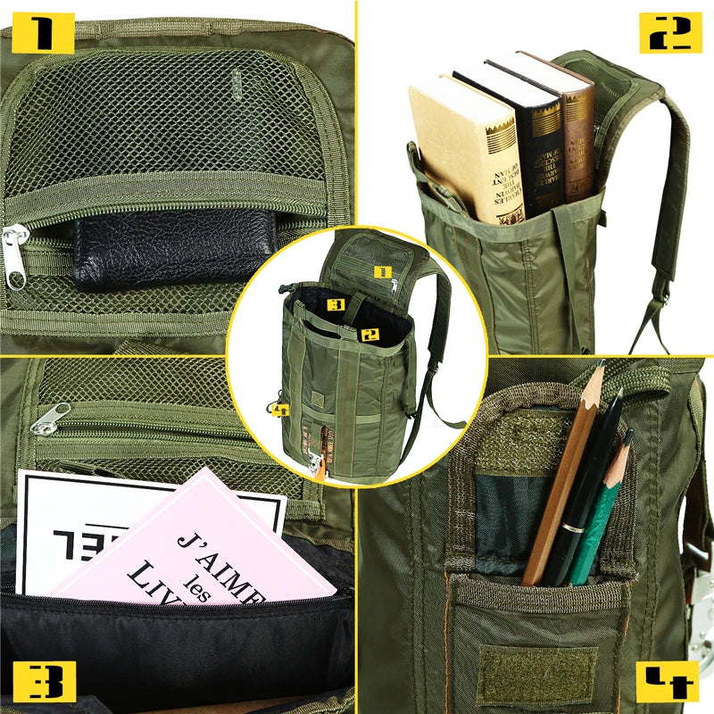 Durable All-purpose Parachute Backpack