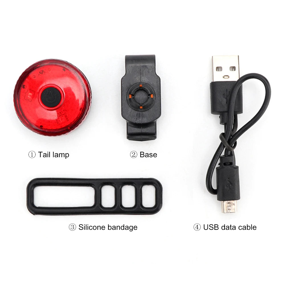 Cycling LED Front/Rear Light Set