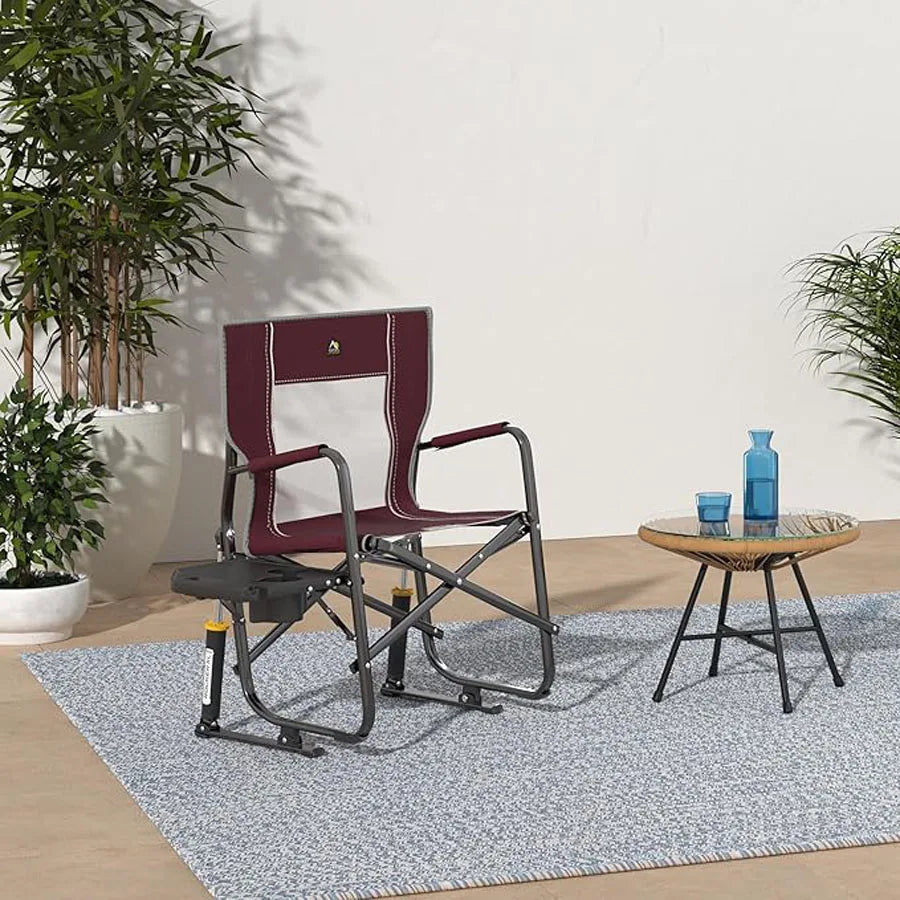 Outdoor Freestyle Rocker w/ Side Table