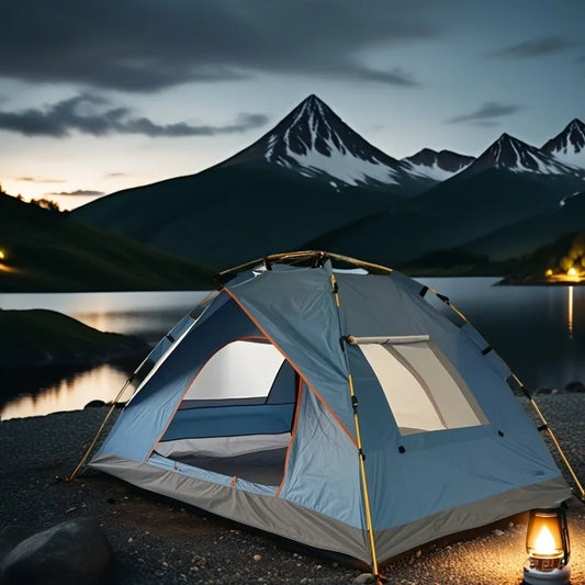 Lightweight Family Tent with Mesh Screen