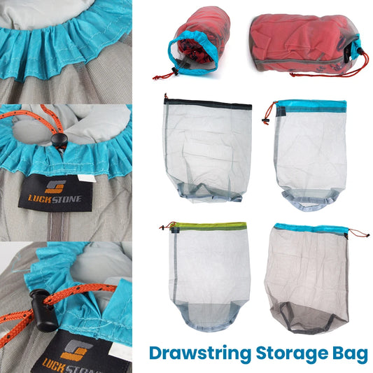 Ultralight Nylon Mesh Laundry Bag