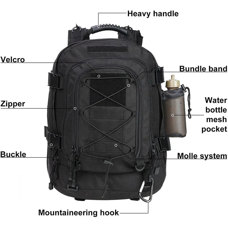 60L Outdoor Backpack