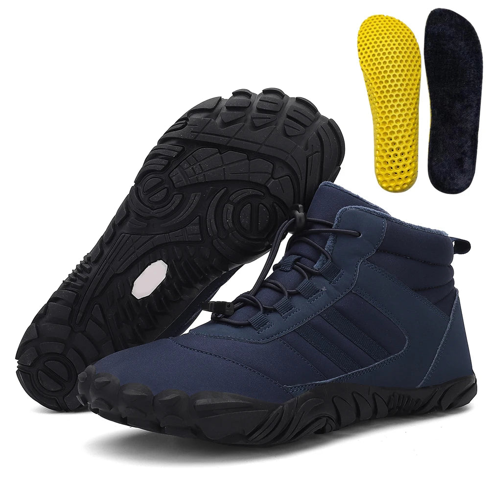 Unisex Casual Thickening Shoes

 Waterproof Warm Sporting Shoes Lightweight Ankle Snow Boots Lace Up for Autumn Winter