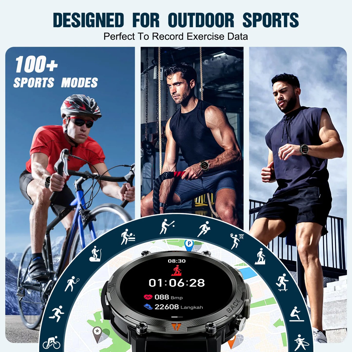 Smart Watch For IOS Android