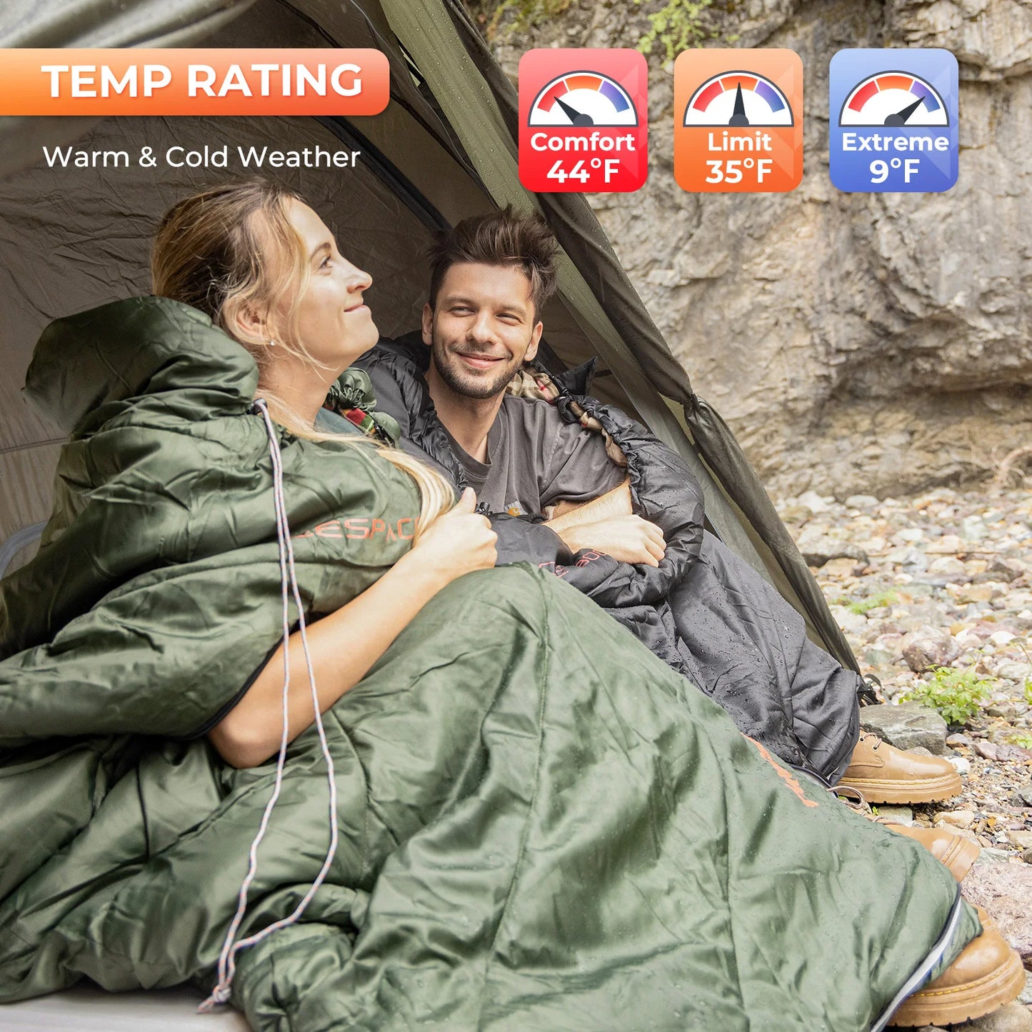 KingCamp Flannel Sleeping Bag