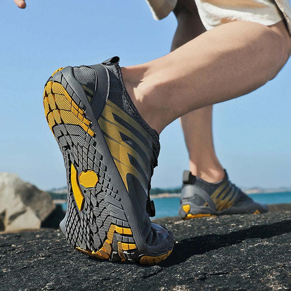 Wading Shoes Barefoot Diving Shoes Quick Dry Beach Shoes Anti Slip Hiking Walking Shoes Breathable for Fishing Diving Surfing