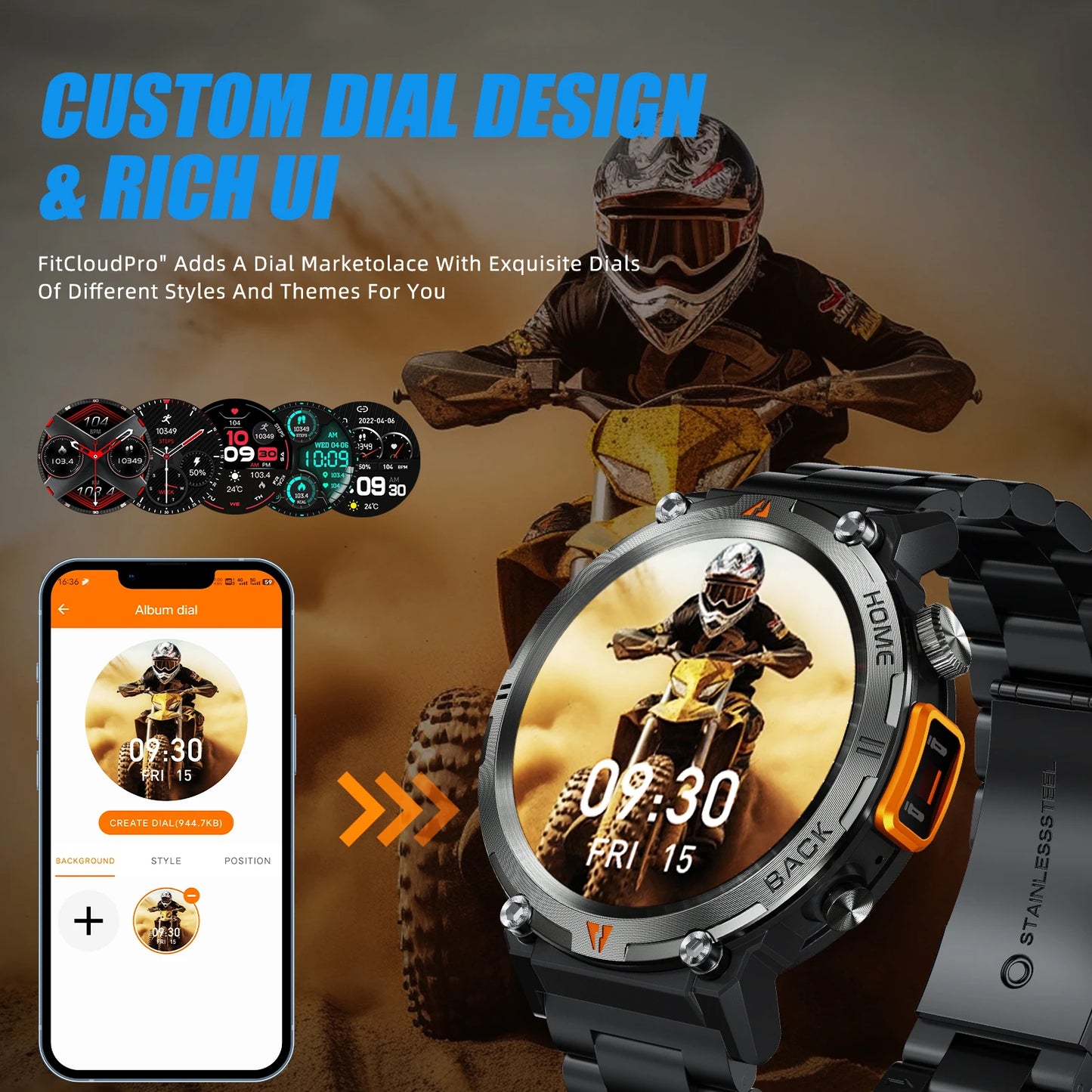 Smart Watch For IOS Android