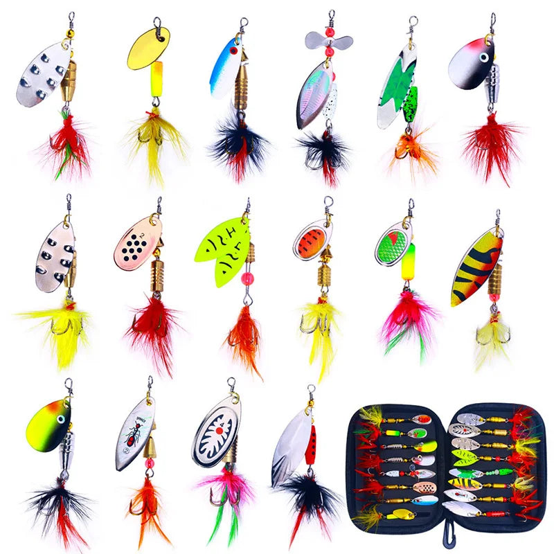 16PCS Fake Lure Bait