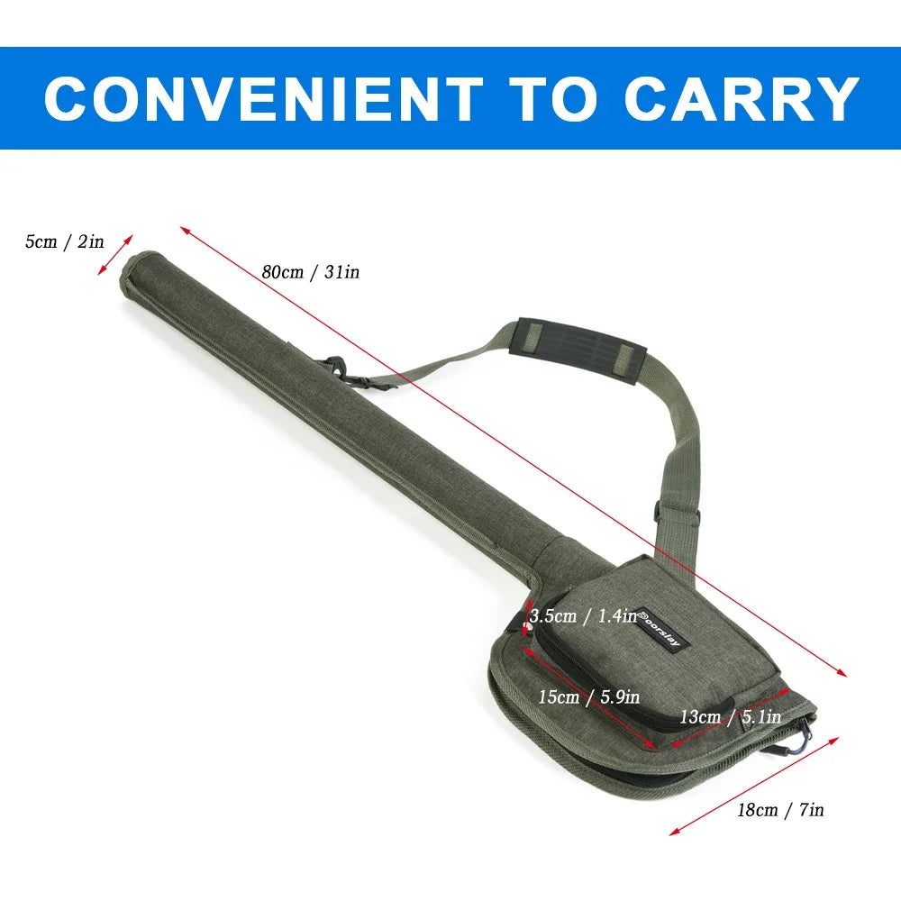 9' Fly Fishing Rod and Reel Carry Bag