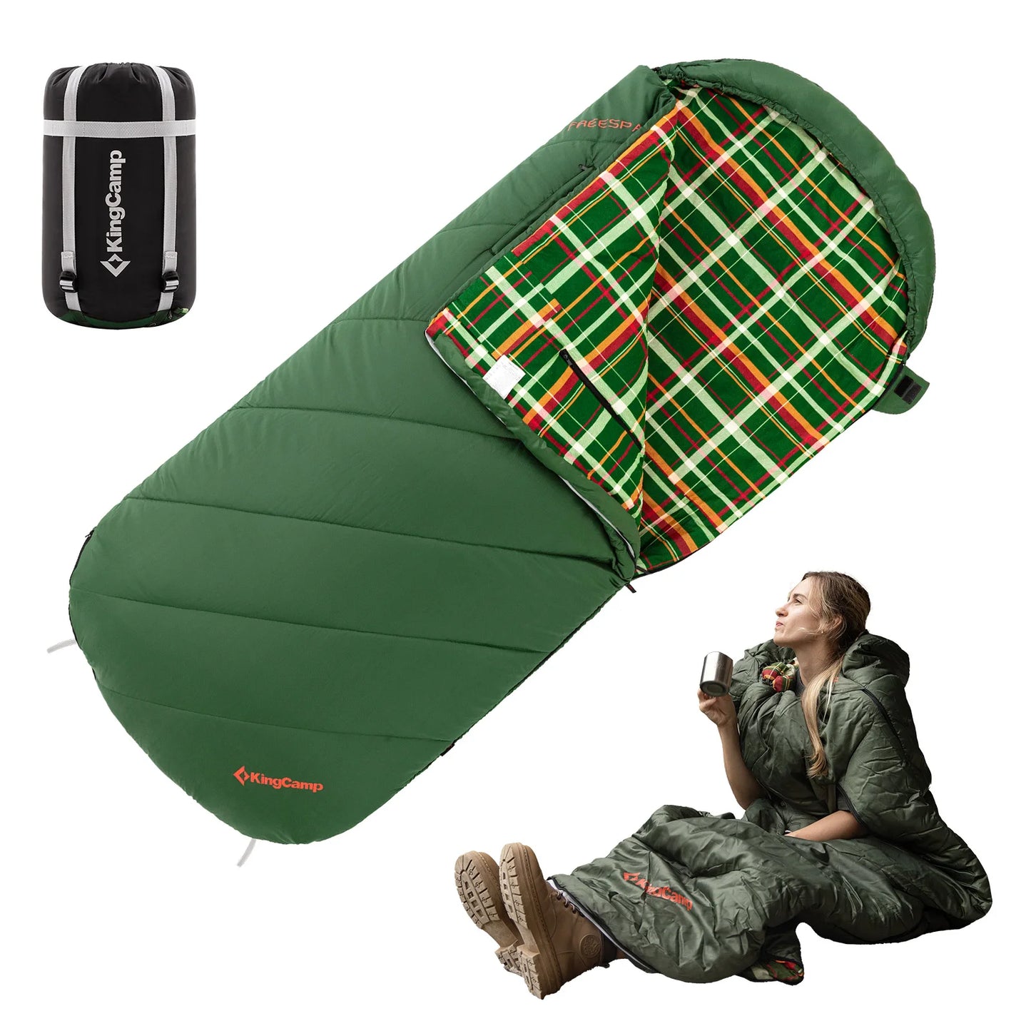 KingCamp Flannel Sleeping Bag