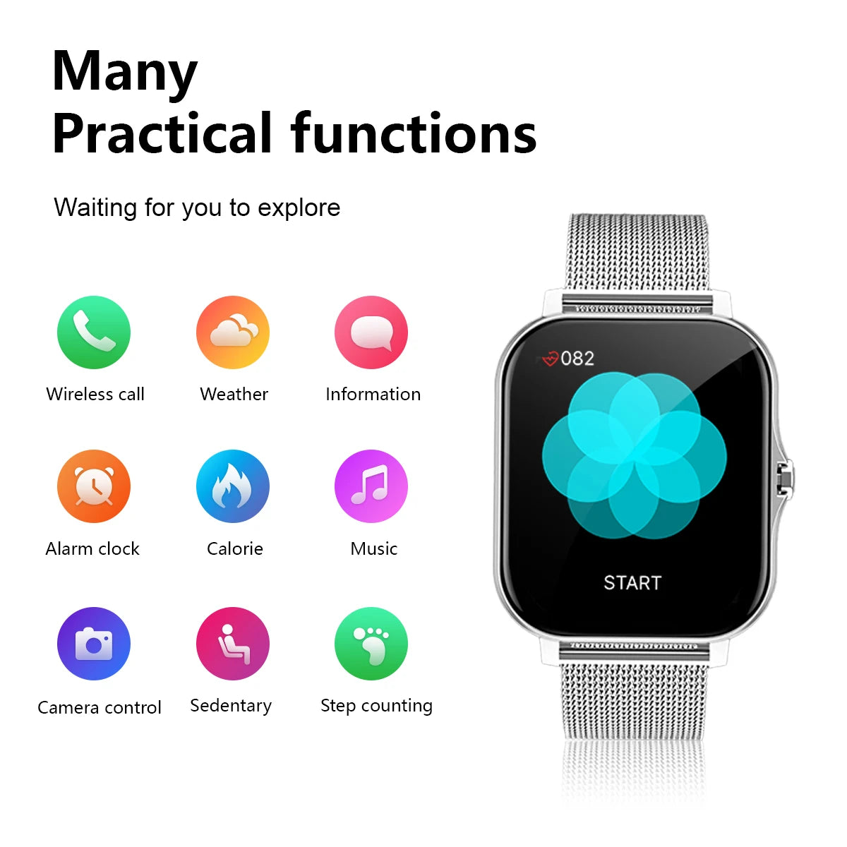 Smart watch for iPhone/Andriod