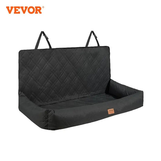 A Waterproof dog car seat with Clip on Safety Leash