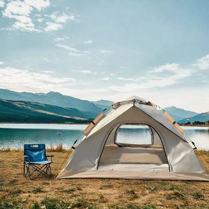 Lightweight Family Tent with Mesh Screen
