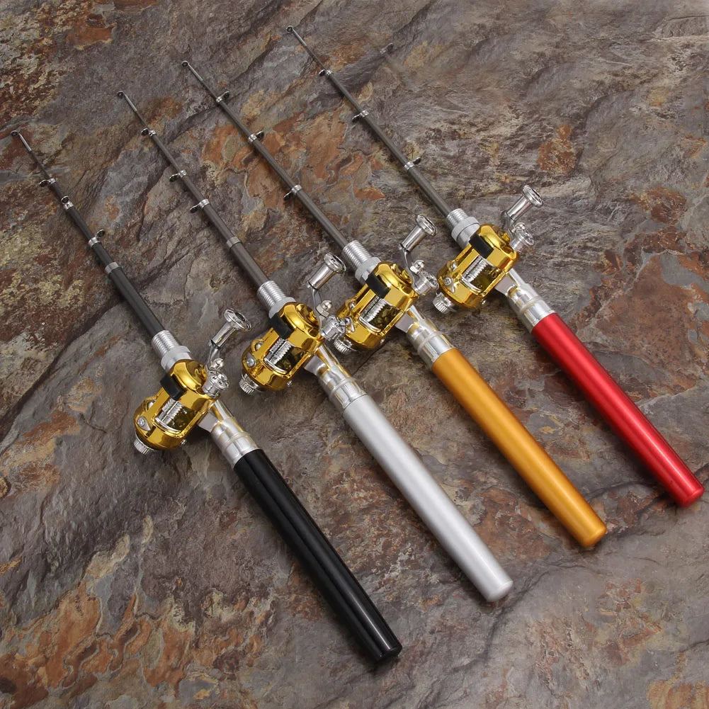 Mini Portable Pocket Fishing Rod Pole