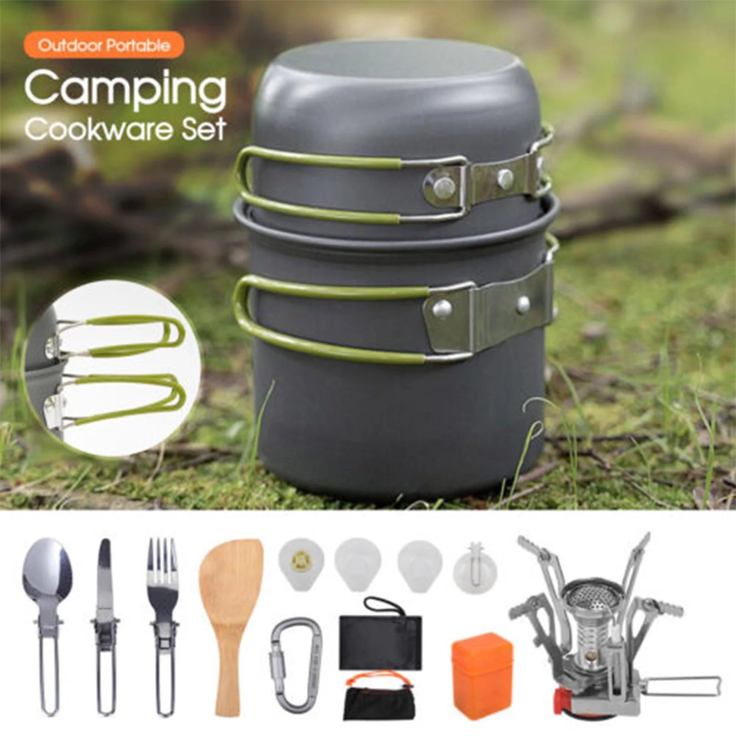 Outdoor Tableware/Cookware Camping Set