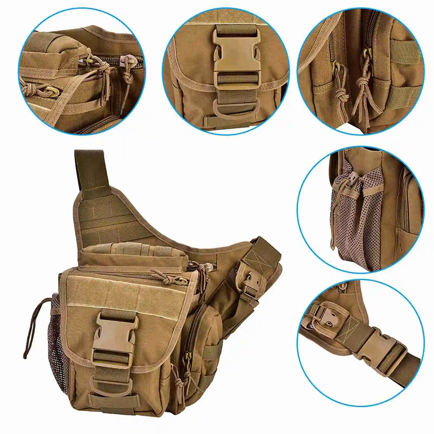 Waterproof Fishing Shoulder Bag