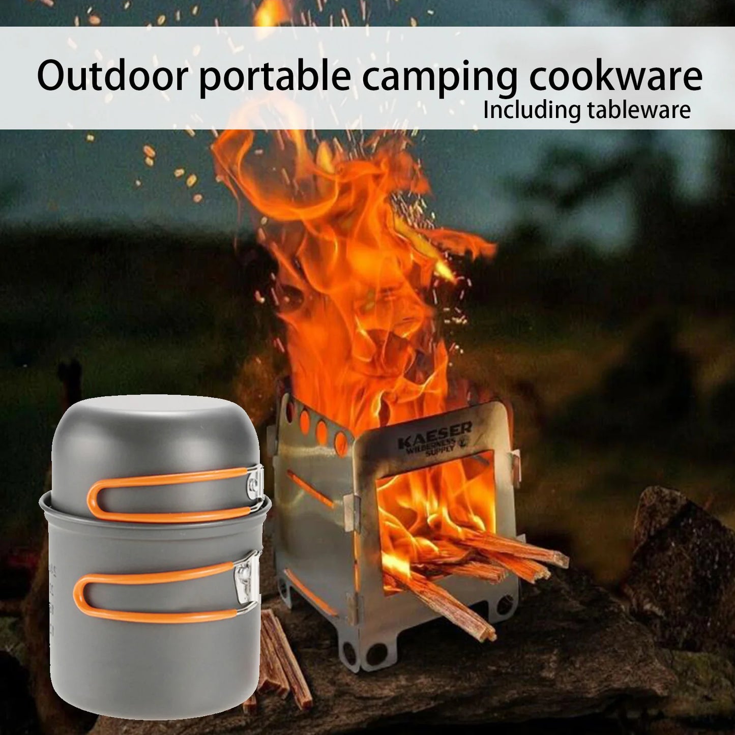 Outdoor Tableware/Cookware Camping Set