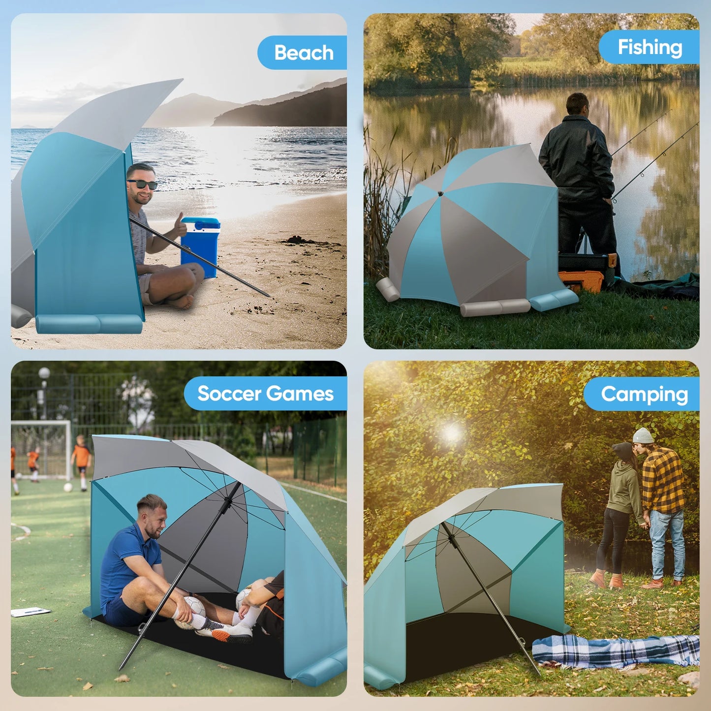 Canopy Tent Beach Umbrella