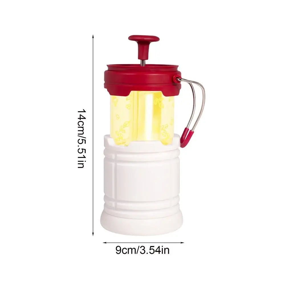 Outdoor Camping Light Hangable Tent Lamp Retro Waterproof Light Long Battery Life For Family Accident Preparation Option