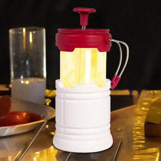 Outdoor Camping Light Hangable Tent Lamp Retro Waterproof Light Long Battery Life For Family Accident Preparation Option