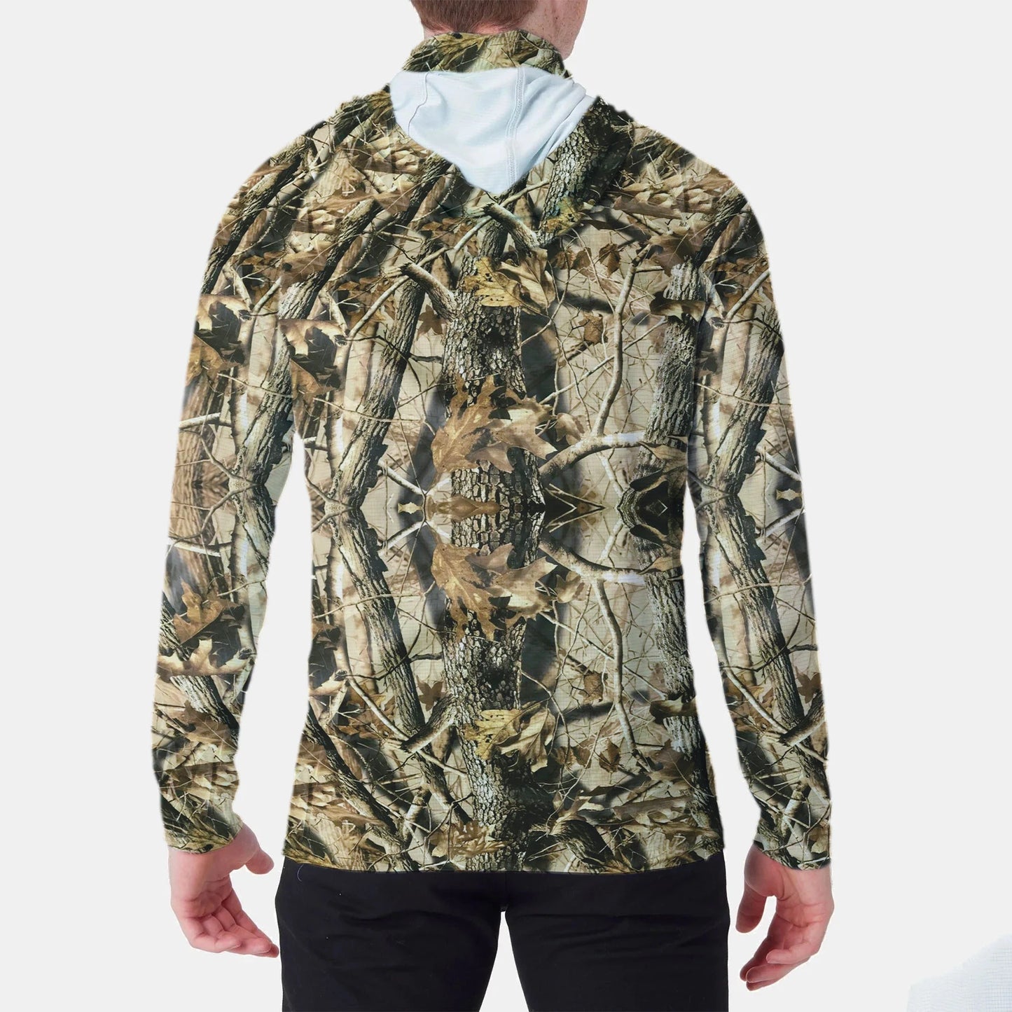 Men's Long Sleeve Fishing Hoodie Shirt