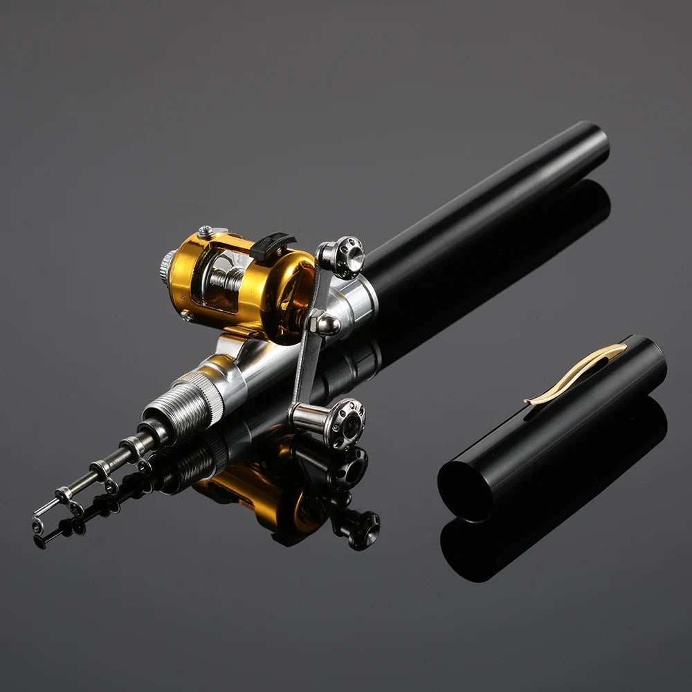 Fishing Rod Reel Combo Mini Set