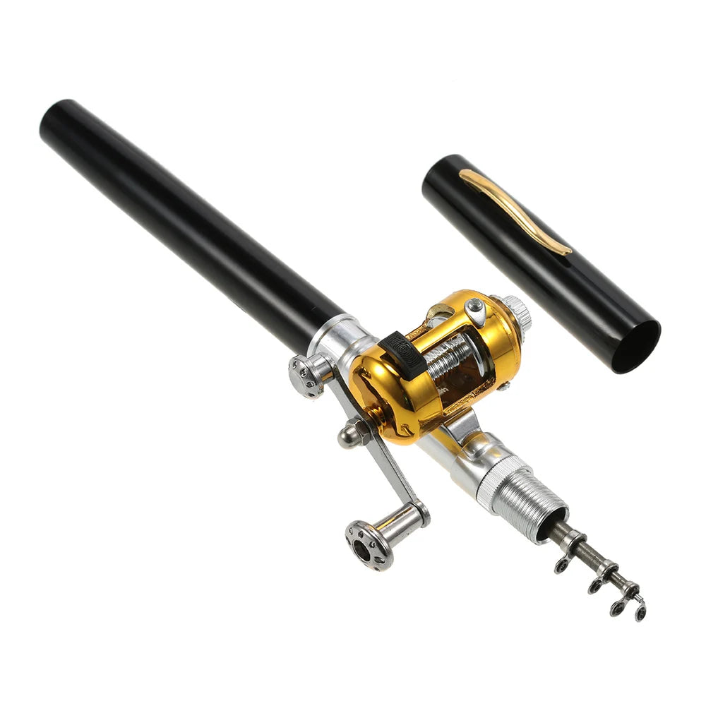 Fishing Rod Reel Combo Mini Set
