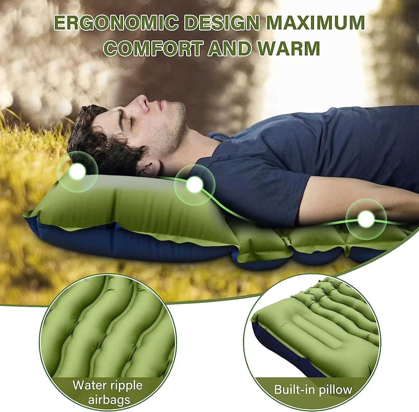 Outdoor Inflatable Sleeping Mat